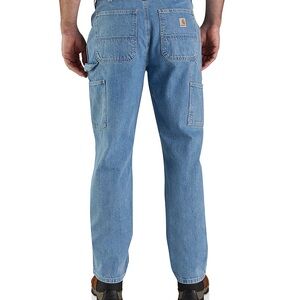 Carhartt Men's Loose Fit Carpenter Jeans - Cove size 28x30 cargo utility